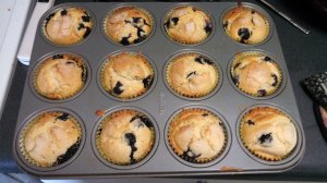 LAST YEAR: I ate homemade blueberry muffins for breakfast. THIS YEAR: I ate homemade blueberry muffins for breakfast.